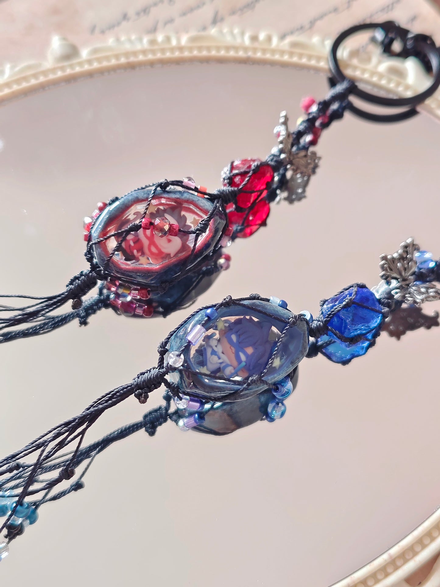 【Macrame Braided Keychain】Red Hood(Pre-orders Close Aug 31)