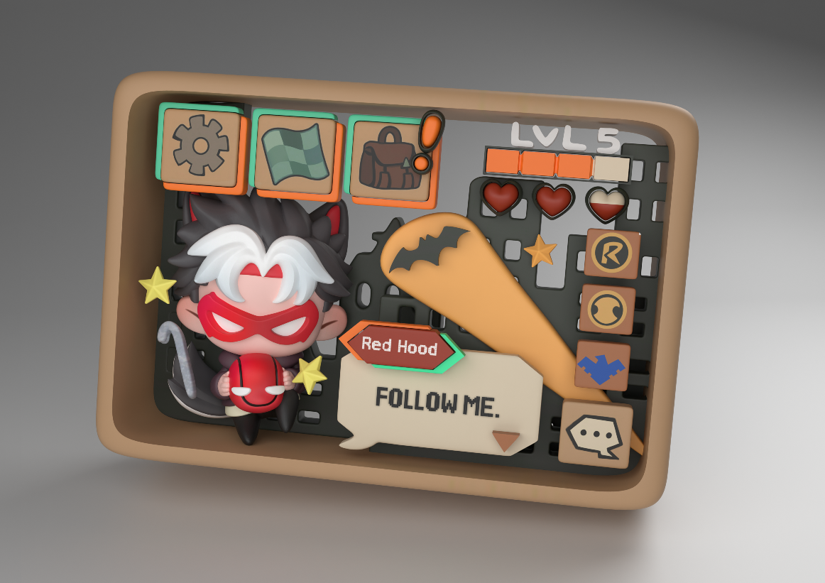 【Fridge Magnet】Red Hood(Pre-orders Close Aug 31)