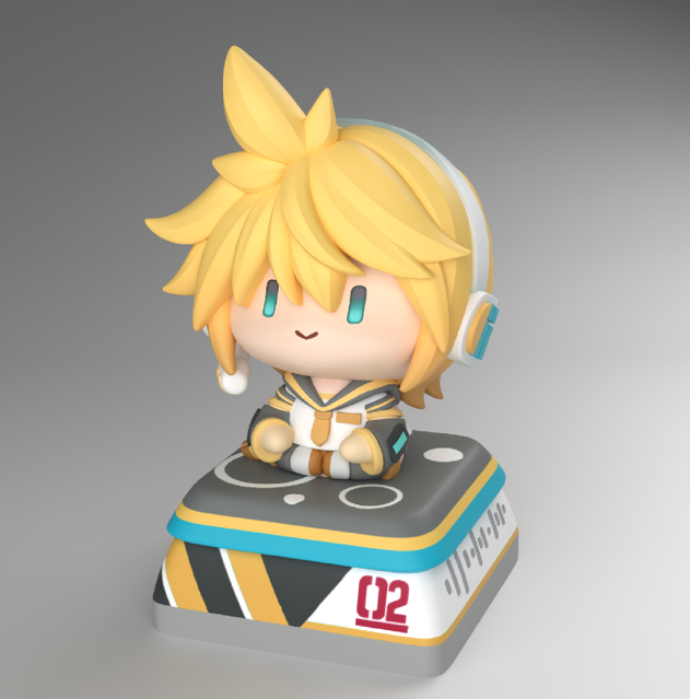 【Keycap】Kagamine Len Keycap (Pre-orders Close Aug 31)