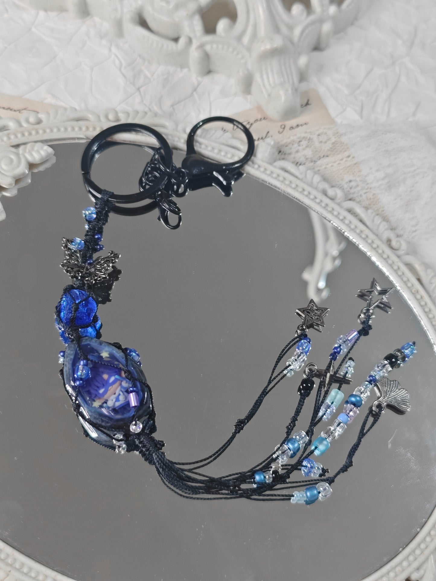 【Macrame Braided Keychain】Nightwing(Pre-orders Close Aug 31)