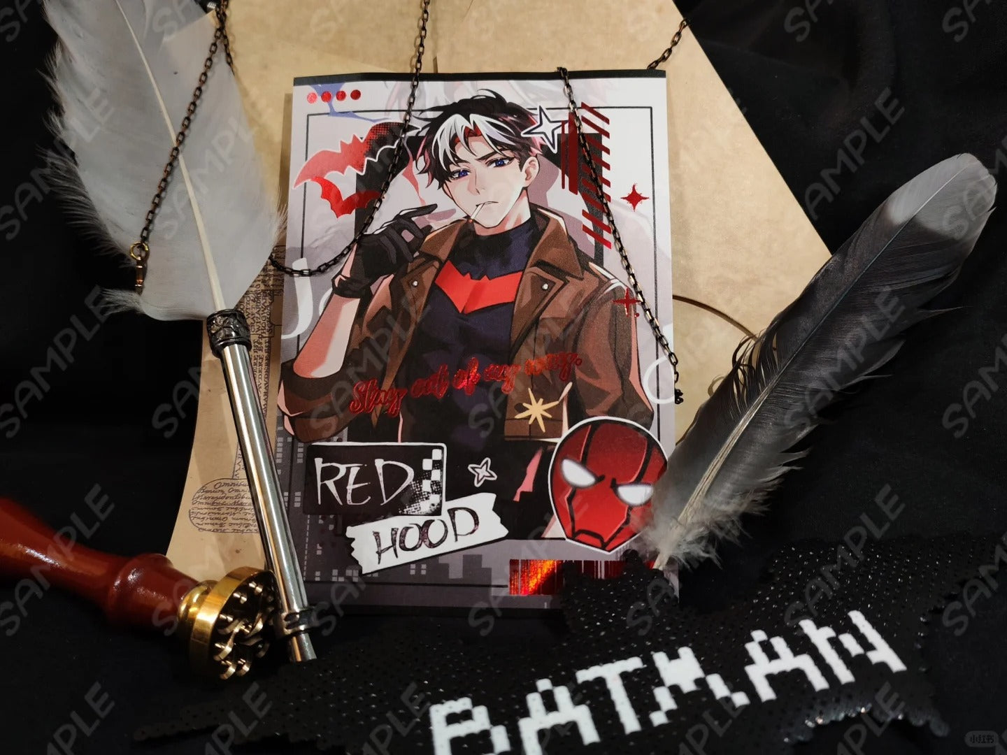 【Postcard /Mini Print】 Red Hood & Nightwing (Pre-orders Close Aug 31)