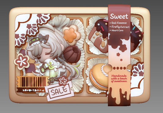 【Commissions】- Sweet Dessert Fridge Magnet