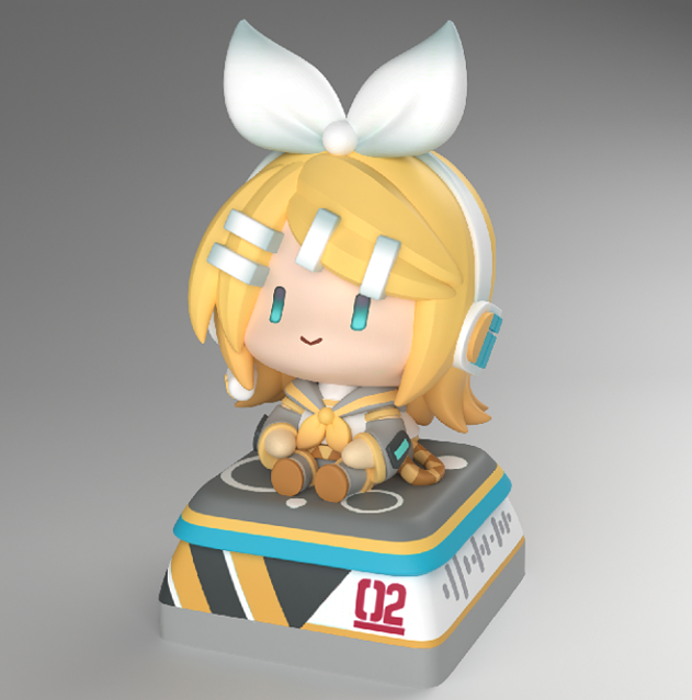 【Keycap】Kagamine Rin Keycap (Pre-orders Close Aug 31)