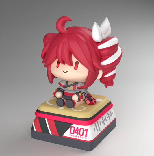 【Keycap】Kasane Teto Keycap (Pre-orders Close Aug 31)
