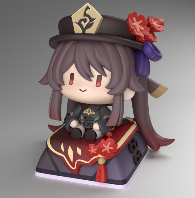 【Keycap】Hu Tao Keycap (Pre-orders Close Aug 31)